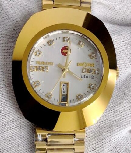 Vintage Rado Diastar Automatic 36mm Gold Plated Men's Wrist Watch