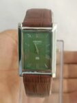 Seiko Quartz Japan Made Vintage Wrist Watch For Men’s Green Dial