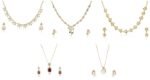 Gehena By Estele Gold Plated Necklace Set For Women