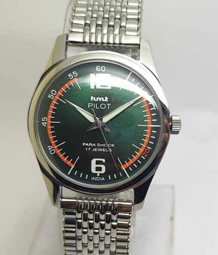 HMT Pilot Para Shock Mechanical Hand Winding Vintage Men’s Wrist Watches For Your Best Look Shop Now