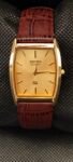 Seiko Quartz Japan Made Vintage Wrist Watch For Men’s Gold Dial