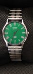 Seiko Quartz Japan Made Vintage Wrist Watch For Men’s Green Dial