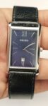 Seiko Quartz Japan Made Vintage Date Wrist Watch For Men’s Blue Dial
