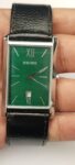 Seiko Quartz Japan Made Vintage Date Wrist Watch For Men’s Green Dial