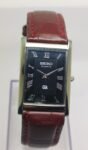 Seiko Quartz Japan Made Vintage Wrist Watch For Men’s Black Dial