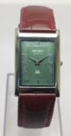 Seiko Quartz Japan Made Vintage Wrist Watch For Men’s Green Dial