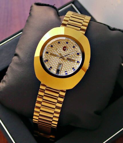 Vintage Rado Diastar Automatic 36mm Gold Plated Men's Wrist Watch