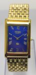 Seiko Quartz Japan Made Vintage Wrist Watch For Men's Blue Dail