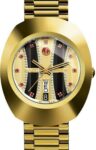 RADO DIASTR Automatic Gold Plated Men’s Wrist Watch 36 mm For Your Best Look