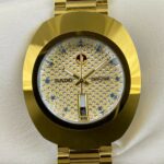 RADO DIASTR Automatic Gold Plated Men’s Wrist Watch 36 mm For Your Best Look