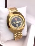RADO DIASTR Automatic Gold Plated Men’s Wrist Watch 36 mm For Your Best Look