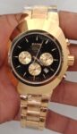 RADO DIASTAR Chronograph 38mm Gold Plated Men’s Wrist Watch