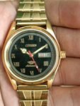 Citizen Automatic Japan Made Day/Date Vintage Men's Wrist Watch For Your Best Look