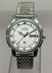 Citizen Automatic Japan Made Day/Date Vintage Men's Wrist Watch For Your Best Look